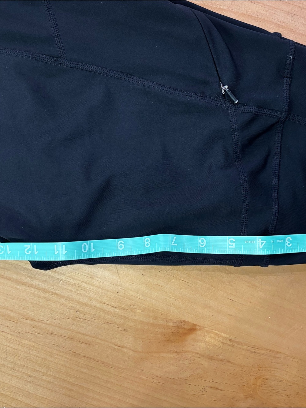 Athleta Contender Tight PowerLift High-Rise Zip Pocket Leggings 383962 - Picture 5 of 6